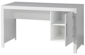 Set Mobilier Cameră Copii ERIK: Birou și Bibliotecă, Alb – Vipack