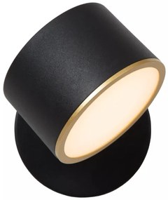 Lucide 44217/08/30 - Aplică spot de perete GIAN, LED/9W/230V, negru