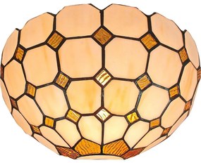 Brilagi - Aplica de perete Tiffany cu vitralii DORAN 1xE14/40W/230V