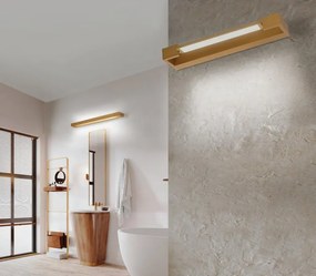 Aplica LED pentru baie directionabila 4000K Dali 60 aurie