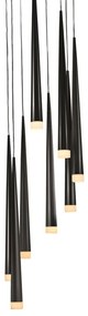 Lustra design modern Stylo 8 black