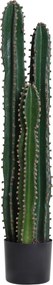 Outsunny Cactus artificial, realist, plantă artificială mare, dim. Ø 17 x 98H cm, verde | Aosom Romania