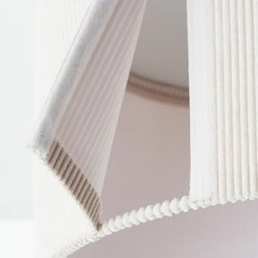 Lustră pe cablu Brilliant TONY 1xE27/20W/230V d. 35 cm crem