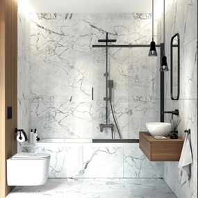 Deante NAC_N1AM - Set de duș ALPINIA cu baterie, negru