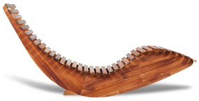 42652 vidaXL Șezlong balansoar, lemn de acacia