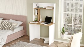 Masă PC Birdz (Pin atlantic + Alb). 1073411