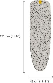 Husă pentru masă de călcat 110x33 cm Glide Compact – Joseph Joseph