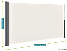 Perete lateral „Dubai” 300 x 180 cm bej