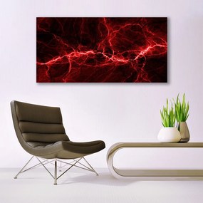 Tablou pe panza canvas Abstract Art Red