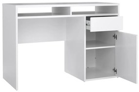 Birou Felix IV, alb lucios