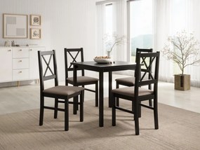 Scaun tapitat, din lemn, Milo X, ADRK Furniture (Culoare: Sonoma / Opium 20)