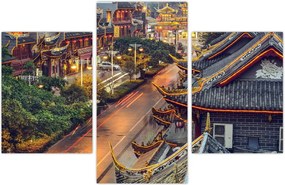 Tablou - Qintai Road, Chengdu, China (90x60 cm)