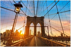 Tablou - Podul Brooklyn, Manhattan, New York (90x60 cm)