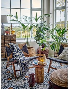 Comodă neagră/maro din metal 60,5x92x33,5 cm Matteo – Bloomingville