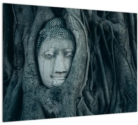 Tablou pe sticlă - Fața Thailandeză (70x50 cm)