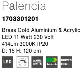 Pendul LED design modern Palencia