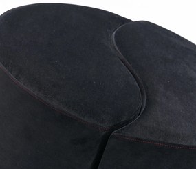 Taburet Alis Pouf negru
