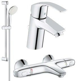 Set complet baterii baie cada termostat Grohe Grohtherm 1000 (33265002,34816003,27853001)