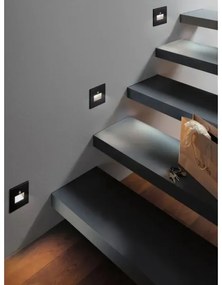 Corp de iluminat cu senzor pentru scări Paulmann 93135 LED/1,2W EDGE 230V negru