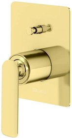 Kohlman Experience Gold baterie cadă-duș ascuns auriu QW210EGD