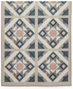 Covor tip traversă gri-crem lavabil 76x230 cm Victoria Orange – Think Rugs