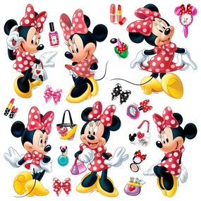 Decorațiune autocolantă Minnie Mouse, 30 x 30 cm