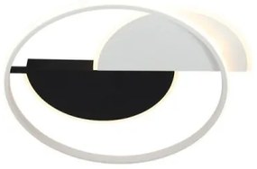 Plafonieră LED dimabilă LED/70W/230V 3000-6500K alb/negru + telecomandă