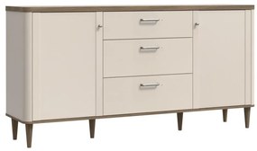 Comodă cu sertare VIRO maro/bej