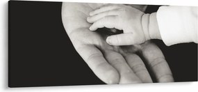 Tablou cu mâini (120x50 cm)