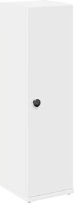 vidaXL Dulap de baie cu suport role, alb, 20,5x22x72 cm