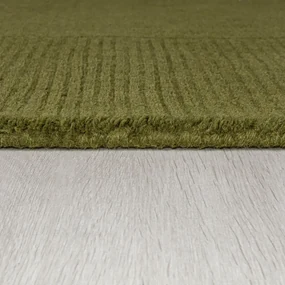 Covor verde din lână 160x230 cm – Flair Rugs