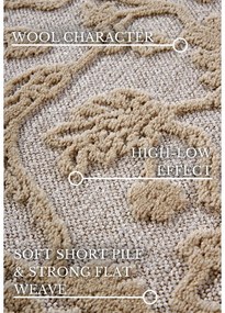 Covor crem din fibre reciclate 160x230 cm Ambroise – Villeroy&amp;Boch