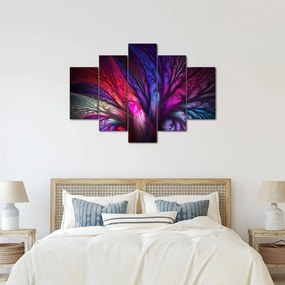 Tabloul abstract cu copacul (150x105 cm)