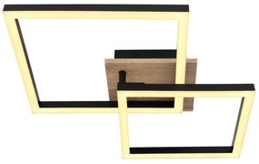 Plafoniera LED design indistrial Bossy negru