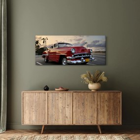 Tablou cu mașina (120x50 cm)