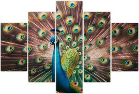 Tablou - Păun (150x105 cm)