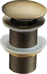 Mexen ventil clic-clac rotund, bronz antic - 79910-30