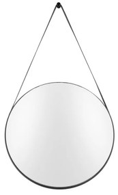 Oglindă de perete PT LIVING Balanced, Ø 47 cm, negru