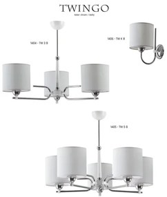 Jupiter 1405 - TW 5 B - Lustra  TWINGO 5xE27/60W/230V