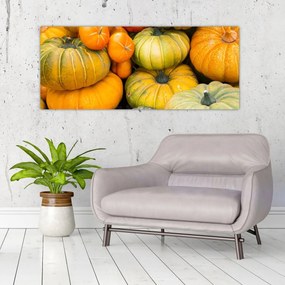 Tablou - Dovleac de toamnă (120x50 cm)