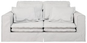 Canapea albă 196 cm Nora – Ropez