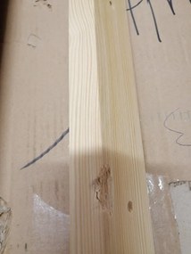 OFERTA Pat PARIS inaltata 140 x 200 cm, pin II.calitate Saltele: Fara saltea, Somiera pat: Fara somiera