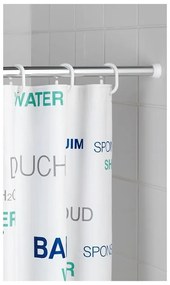 Bară pentru perdea de duș argintie 110 - 185 cm – Wenko