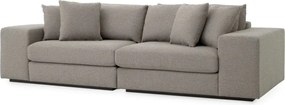 Canapea design LUX Vista Grande, Savannah grey