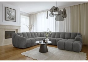 Colțar gri (cu colț pe partea stângă/în formă de "U") Shell – Miuform