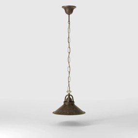 Pendul stil industrial din alama personalizabila Alice 25cm