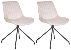 Set 2 buc scaune de sufragerie Navza (bej). 1081669