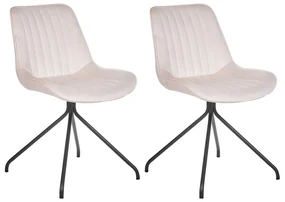 Set 2 buc scaune de sufragerie Navza (bej). 1081669