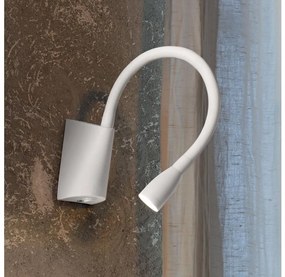 Veioză LED flexibilă Ideal Lux GOOSE LED/3W/230V CRI 90 alb