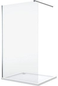 Oltens Vida perete cabină de duș walk-in 110 cm crom luciu/sticla transparentă 22006100